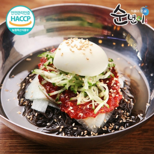 강원식품 순년이 순년이 칡냉면 2kg 10인분 +할매손육수 340gx10 +비빔