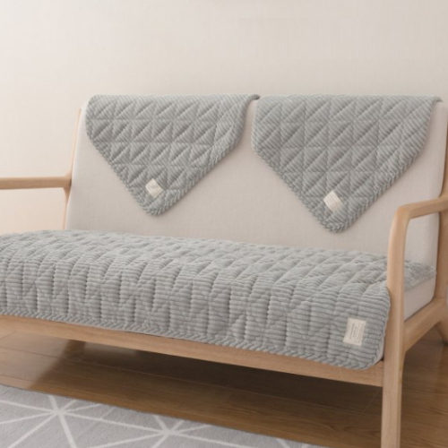 코듀로이 퀼팅 소파패드 3인용