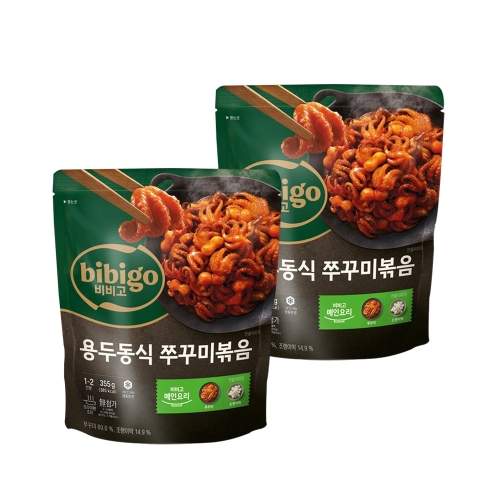 CJ제일제당 비비고 용두동식 쭈꾸미볶음 355g (2개)