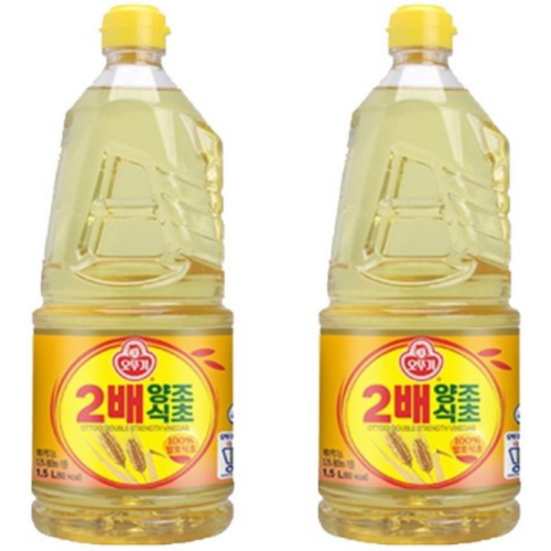 오뚜기 2배 양조식초 1.5L