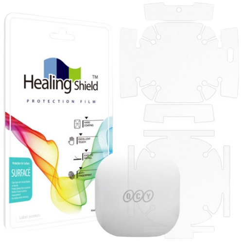 폰트리 힐링쉴드 QCY T13 외부보호필름 (무광, 2세트)_이미지