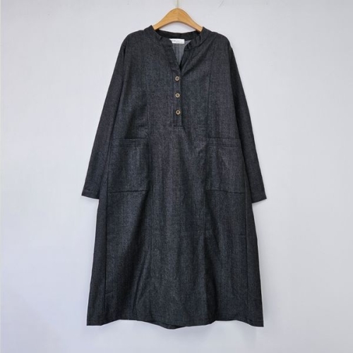 아이우먼 와이드래빗청스판원피스 IRS859M509 빅사이즈