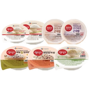 CJ제일제당 햇반 햇반 210g X 36입 잡곡밥 36입 곤약밥 24입