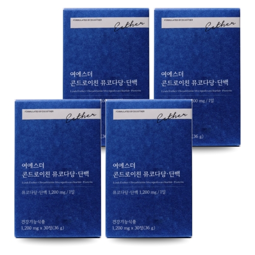 에스더포뮬러 여에스더 콘드로이친 뮤코다당 단백 30정 (4개)_이미지