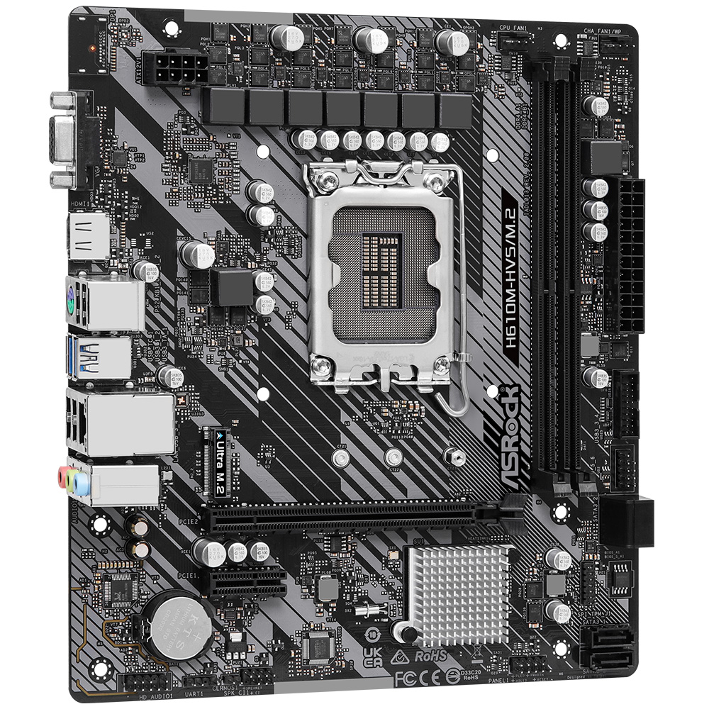 ASRock H610M-HVS/M.2 R2.0 D4 에즈윈 (벌크)_이미지