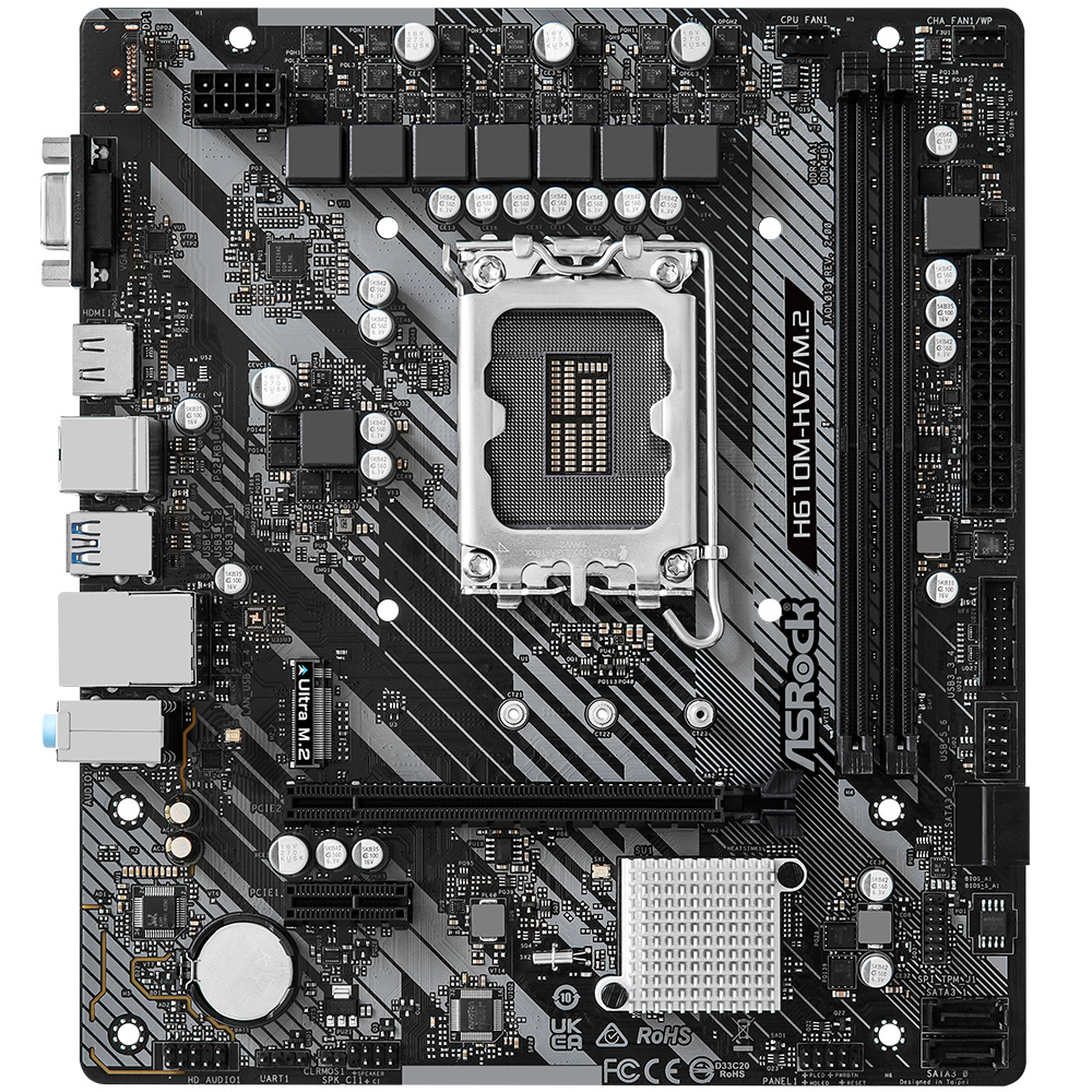 ASRock H610M-HVS/M.2 R2.0 D4 에즈윈 (벌크)_이미지