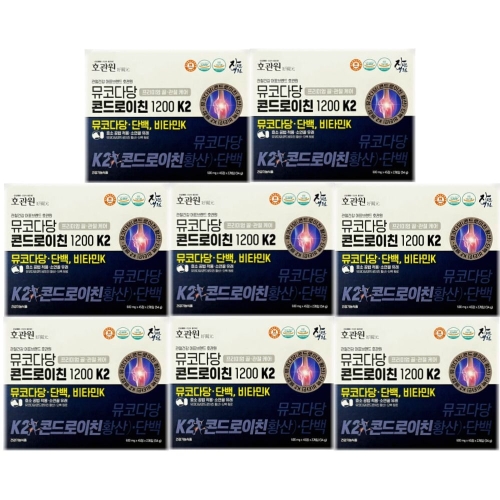 자연내림 호관원 뮤코다당 콘드로이친 1200 K2 90정 (8개)_이미지