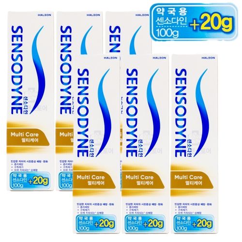 센소다인 멀티케어 치약 120g (6개)_이미지