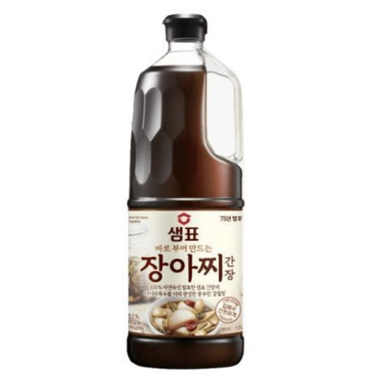 샘표식품 장아찌간장 1.7L (4개)