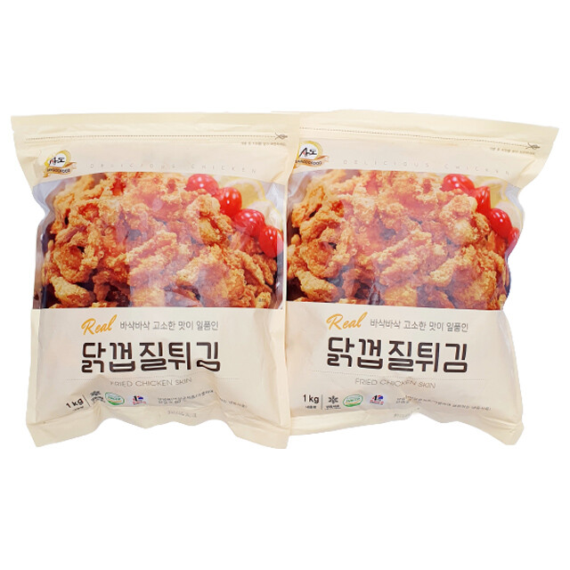 상도푸드 닭껍질튀김 1kg (2개)_이미지