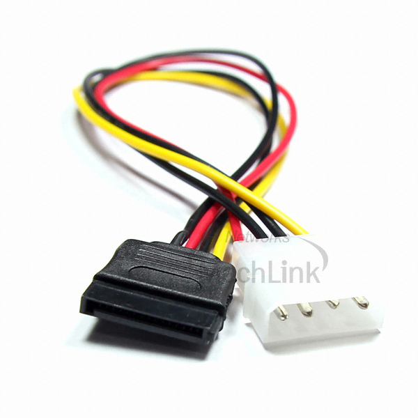마하링크 IDE-SATA 전원 변환 케이블 젠더 (ML-ISP030, 0.3m)_이미지
