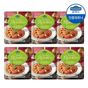 샘표식품 폰타나 비프 앤 머쉬룸 토마토 리조또 250g (6개)_이미지