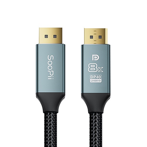 SooPii DP40 DisplayPort v2.1 케이블 (2m)