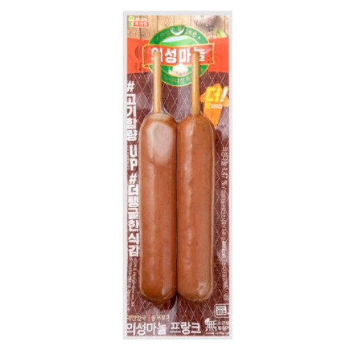 롯데웰푸드 롯데햄 의성마늘 프랑크 소시지 2개입 140g이미지입니다. 누르면 해당 게시물로 새창이동합니다.