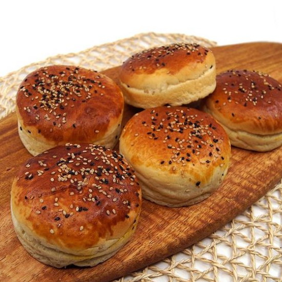 미잠미과 진천쌀빵 쌀햄버거빵 5개입 380g