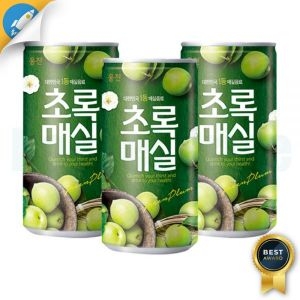웅진 초록매실 180mlx30캔 빅스_이미지