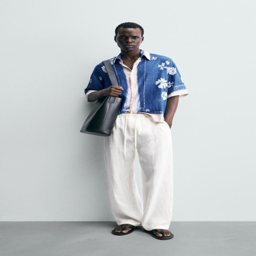 자라 국내 남성 플라워 프린트 셔츠 5978/823/080 Men 3353669