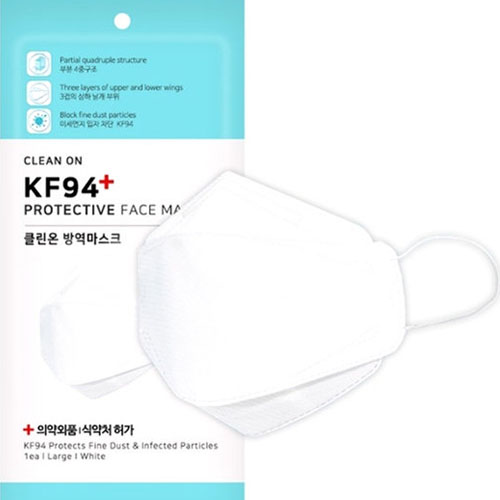 블랑헬스케어 클린온 황사방역마스크 KF94 대형