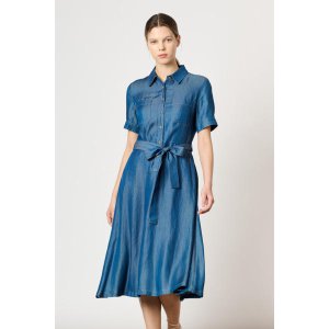 BCBG 텐셀 데님 원피스 B4M4O630_이미지