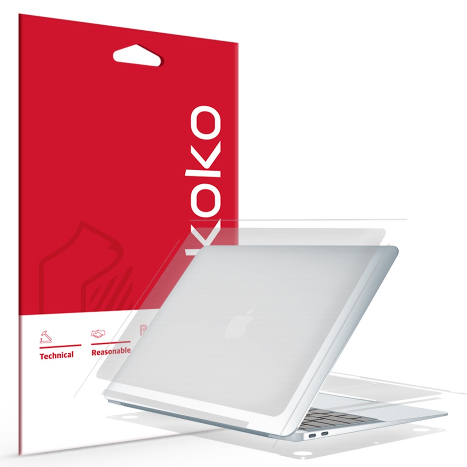 스코코 애플 2025 맥북에어15 M4 전신 3종 무광 외부보호필름