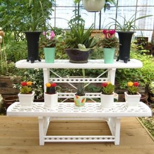 둘더스 튼튼한 조립식 화분용 2단 정리대_이미지