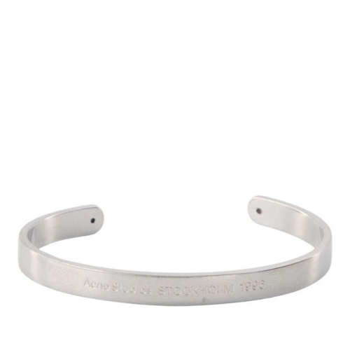 아크네 스튜디오 실버 메탈 오픈 커프 팔찌 C50473 DTY SEMI MAT_이미지