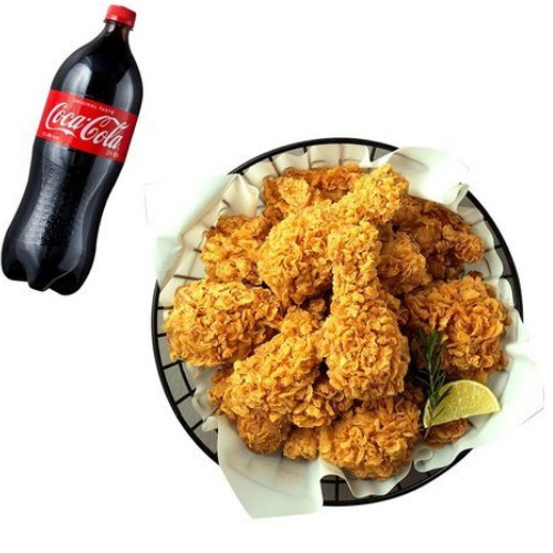 BHC ㅤ핫후라이드 치킨 + 콜라1.25L_이미지