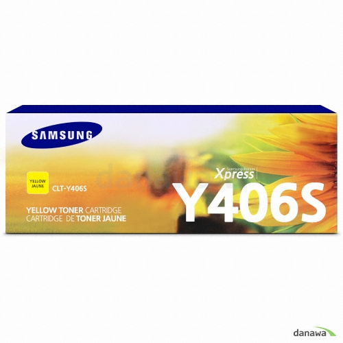 삼성전자 벌크 CLT-Y406S 노랑 (유통기간경과)_이미지