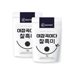 이잡곡이다 국산 찰흑미 1kg X 2봉이미지입니다. 누르면 해당 게시물로 새창이동합니다.