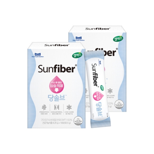 매일유업 셀렉스 썬화이버 당솔브 스틱 6.25g 10포 (2개)_이미지