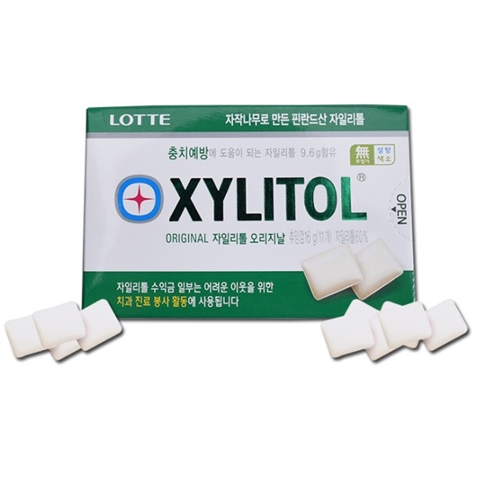 롯데웰푸드 자일리톨 오리지널 16g (12개)