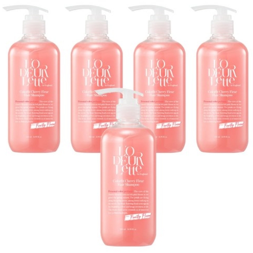 로더렛 인 잉글랜드 컬러핏 체리 플뢰르 헤어샴푸 500ml (5개)_이미지