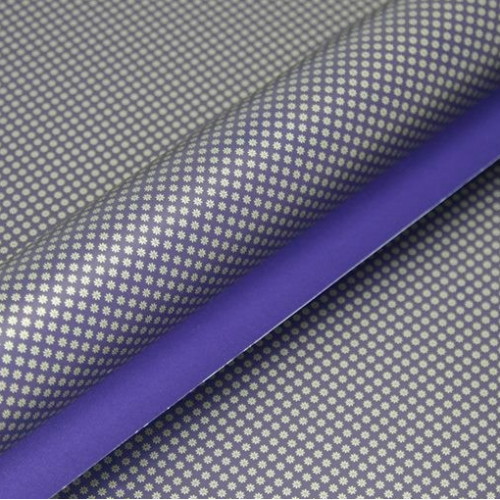 제일 골드플라워 종이롤 포장지 (청보라)_이미지