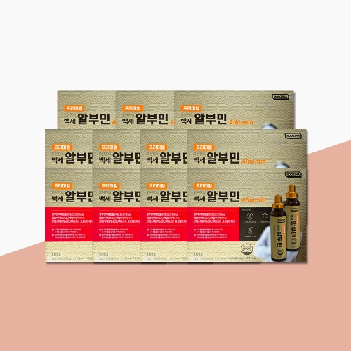지케이라이프 프리미엄 오한진의 백세 알부민 33g 30병 (11개)_이미지