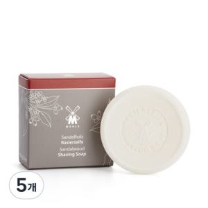  뮬레 샌들우드 쉐이빙 소프 65g [5개]