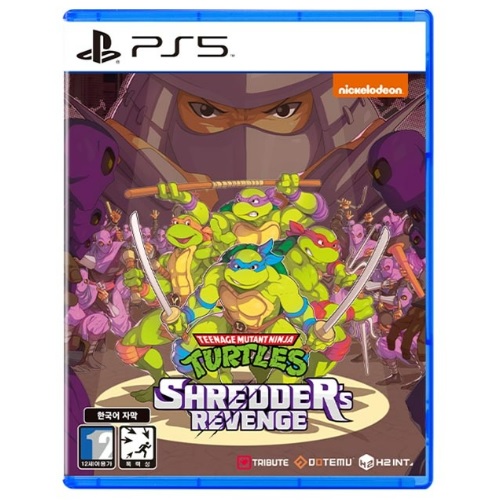  돌연변이 닌자 거북이: 슈레더의 복수 한글판 PS5, 패키지디스크