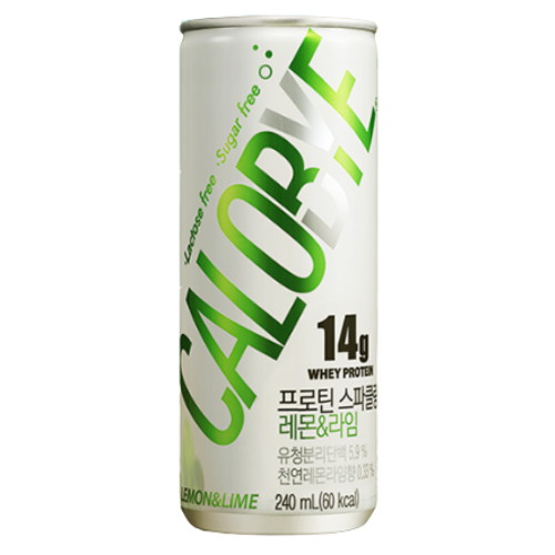 에이플네이처 칼로바이 프로틴 스파클링 레몬라임 240ml (24개)