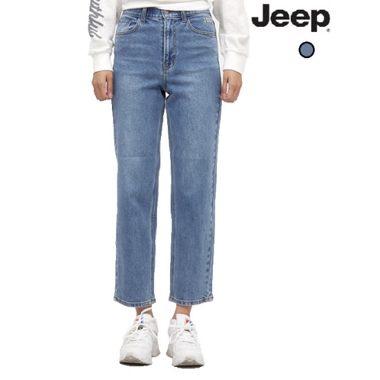 JEEP 여성 베기핏 데님 팬츠 JO3DPF731