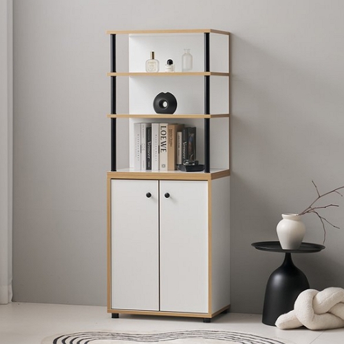 블리스데코 클로이 다용도 주방 상부장 수납장 600_이미지