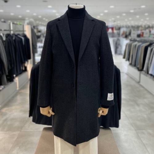 울캐미시어 체스터 싱글코트_ABE4CG1101_PBK_DG