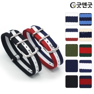 DW 다니엘 호환용 교체 나토밴드 시계줄 18 20 22mm