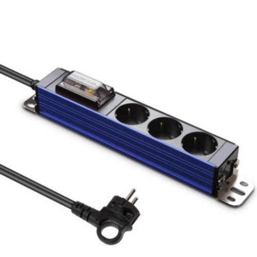 현대일렉트릭 서버탭 3구 16A 알루미늄 고용량 멀티탭 (3m)_이미지