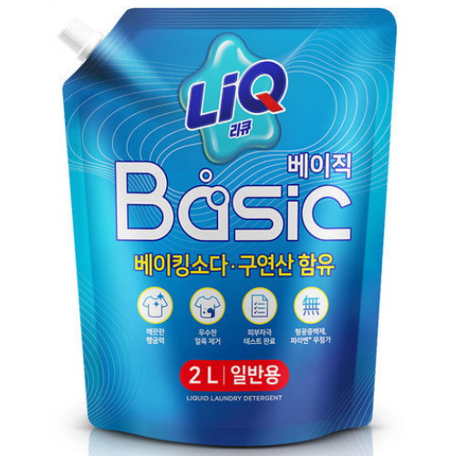 리큐 베이직 일반용 리필 2L (4개)_이미지