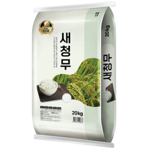 더프레시 2025 햅쌀 밥맛 좋은 새청무 특등급 20kg (1개)_이미지
