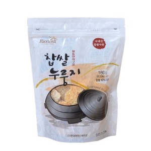 라이스웰 황동판에 구운 찹쌀 누룽지 180g