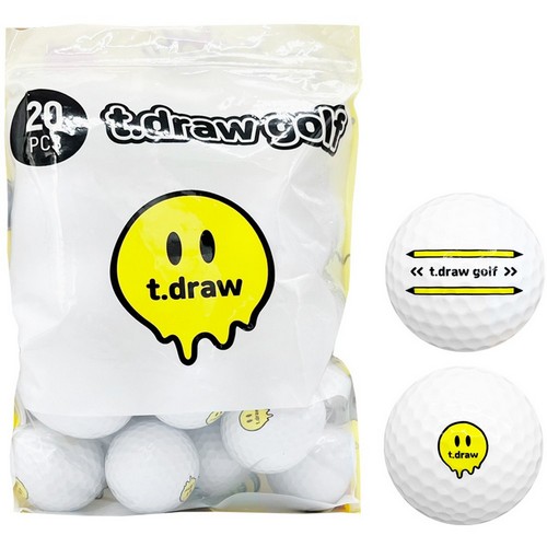 티드로우 캐릭터 골프공 (20개+골프티)