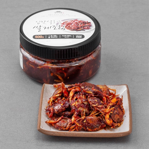 입맛살리는 쌀게조림 500g 1개