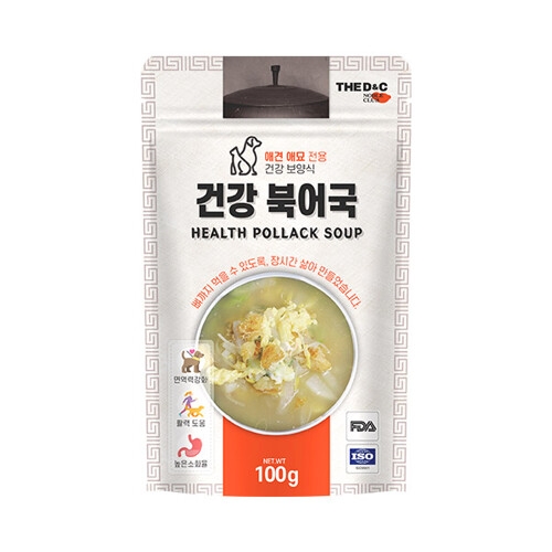 더독 건강 북어국 100g (1개)_이미지