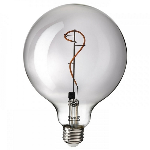 LED MOLNART E26 140루멘 그레이 구형 전구 4.2W