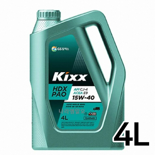GS칼텍스 킥스 HDX PAO 15W40 4L_이미지